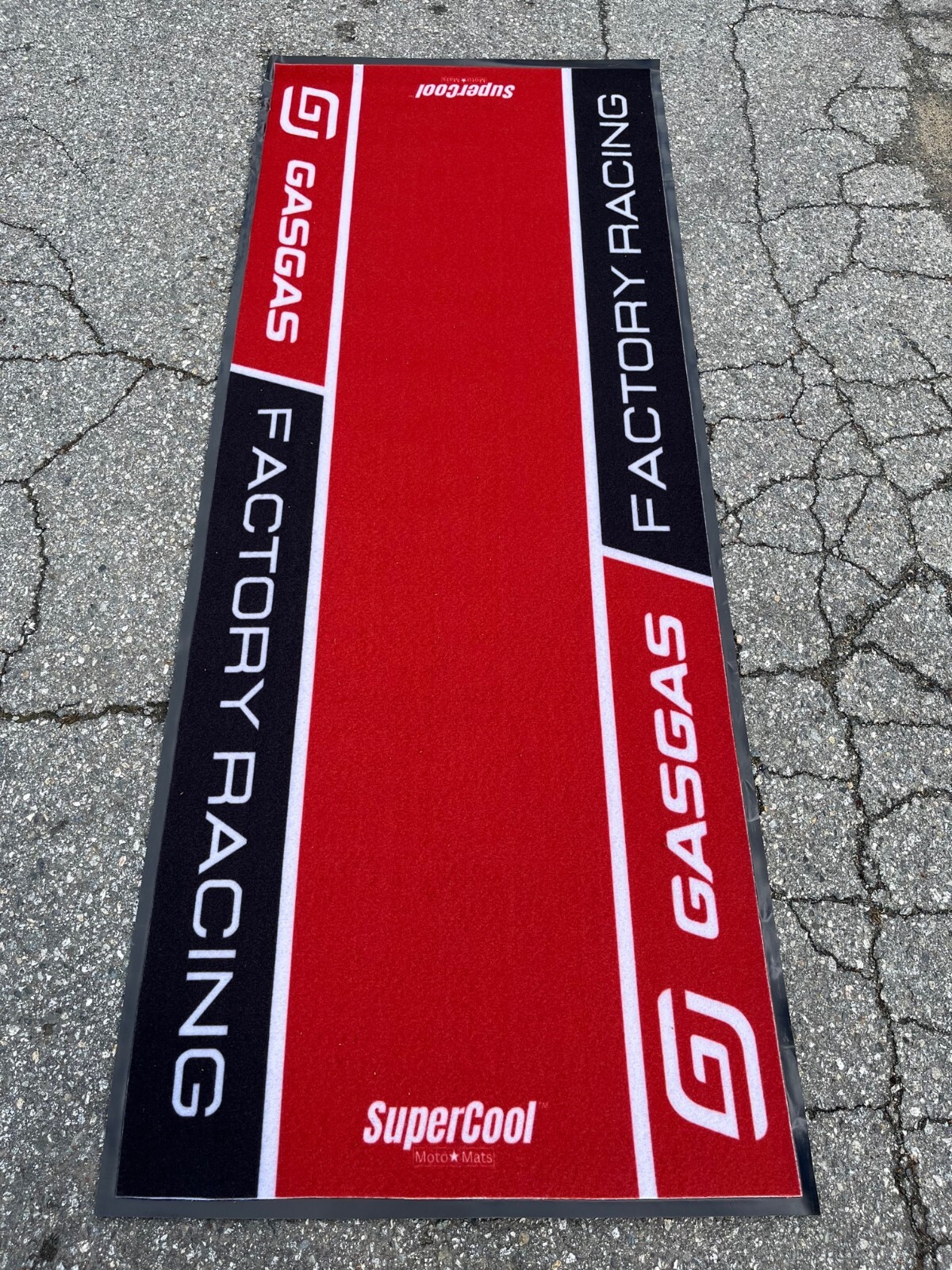 SuperCool GasGas Factory Racing Moto Mats – Rubber Type PVC