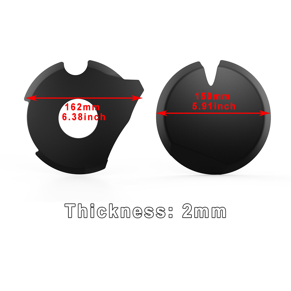Fit For KAWASAKI KLR650 2022-2024 Engine Case Guard Clutch & Ignition Cover Set