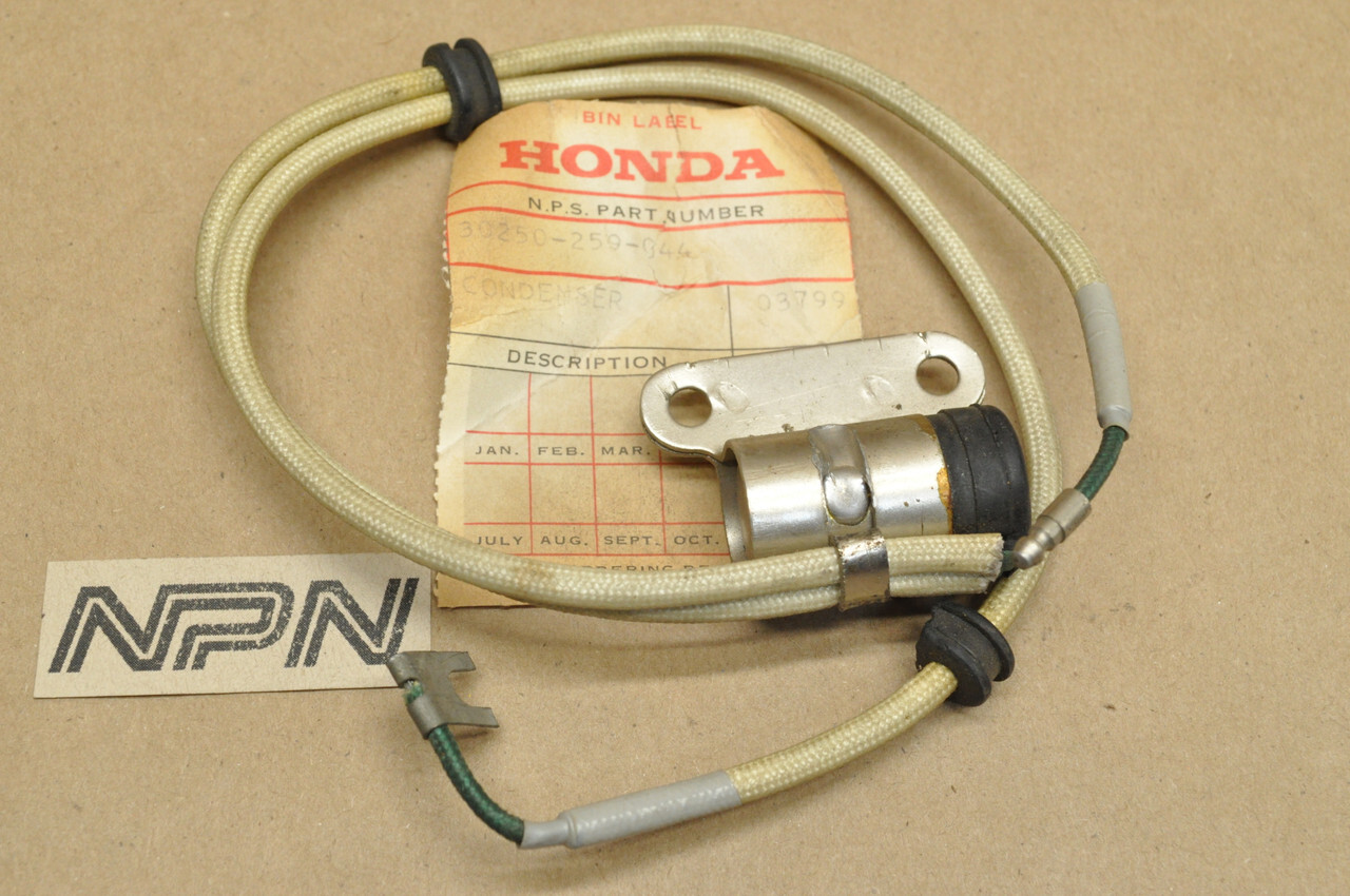NOS Honda CA72 CA77 Ignition Condenser 30250-259-044