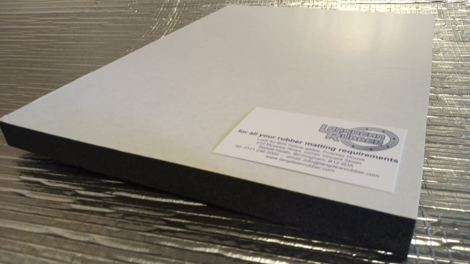 Motorcycle Race Seat Foam 40mm Thick, Self Adhesive, 500mm x 250mm