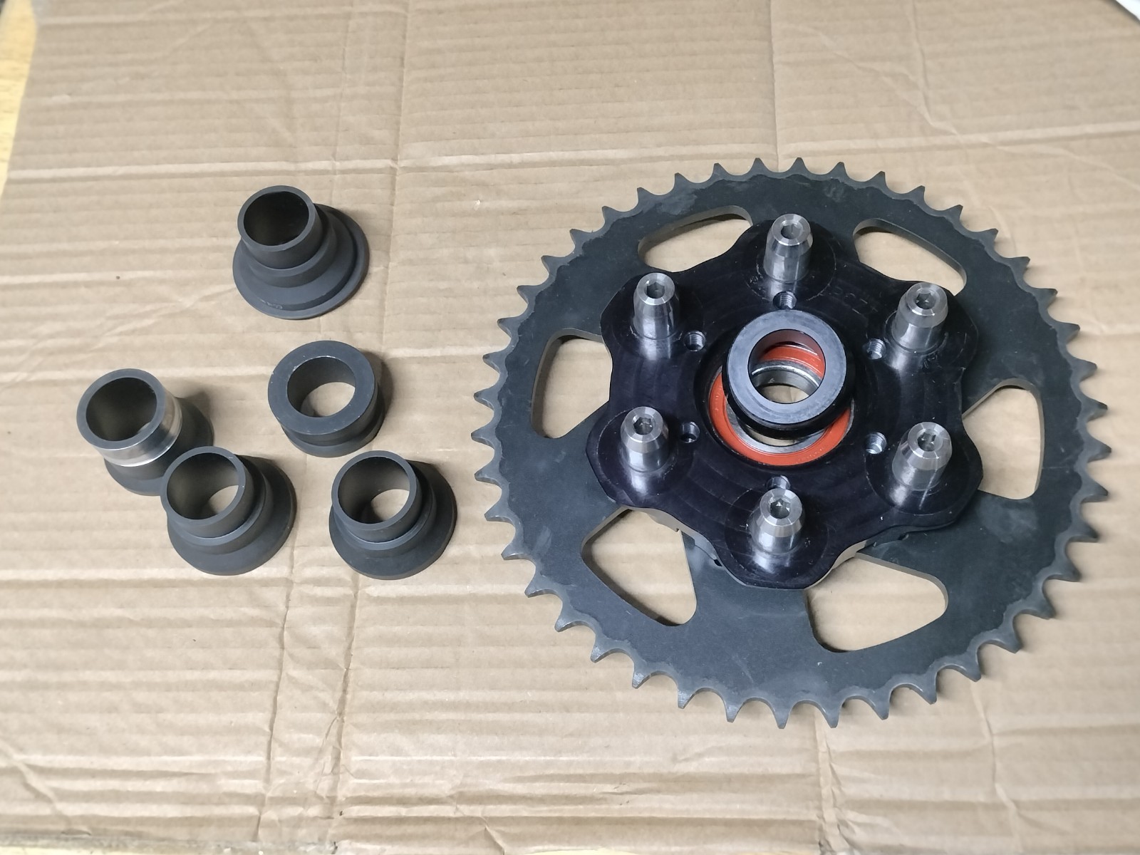 Core Moto Carroseria Forged Aluminum Wheel Set 2006 CBR1000RR V-track Black