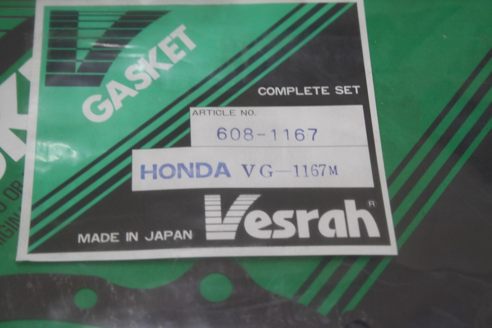 1993-2003 HONDA XR80R COMPLETE GASKET SET KIT VESRAH MADE IN JAPAN XR80
