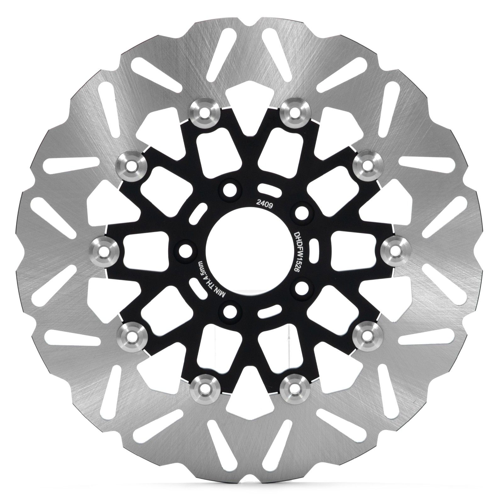 Floating 11.8″ Front Brake Rotor For Harley Softail FXLRS Low Rider S 2018-2023