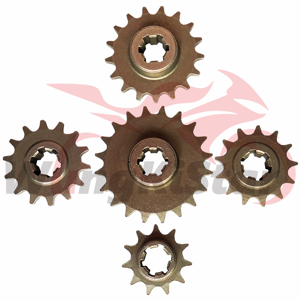 Front Gear Box Sprocket T8F 13T Chain Cog Flywheel For 43-49cc Minimoto ATV Bike