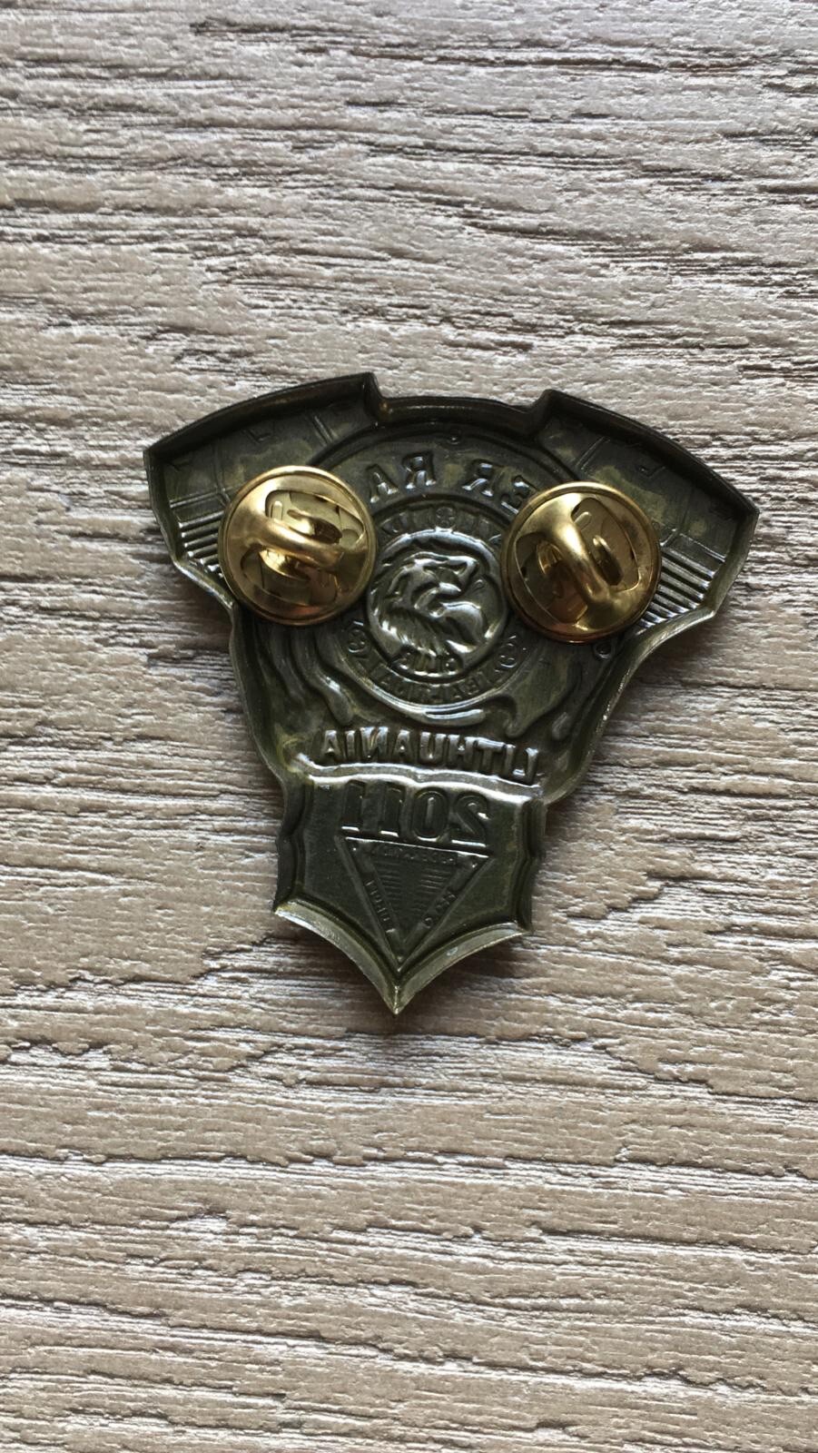 HARLEY DAVIDSON 2011 SUPER RALLY LITHUANIA OFICIAL BADGE