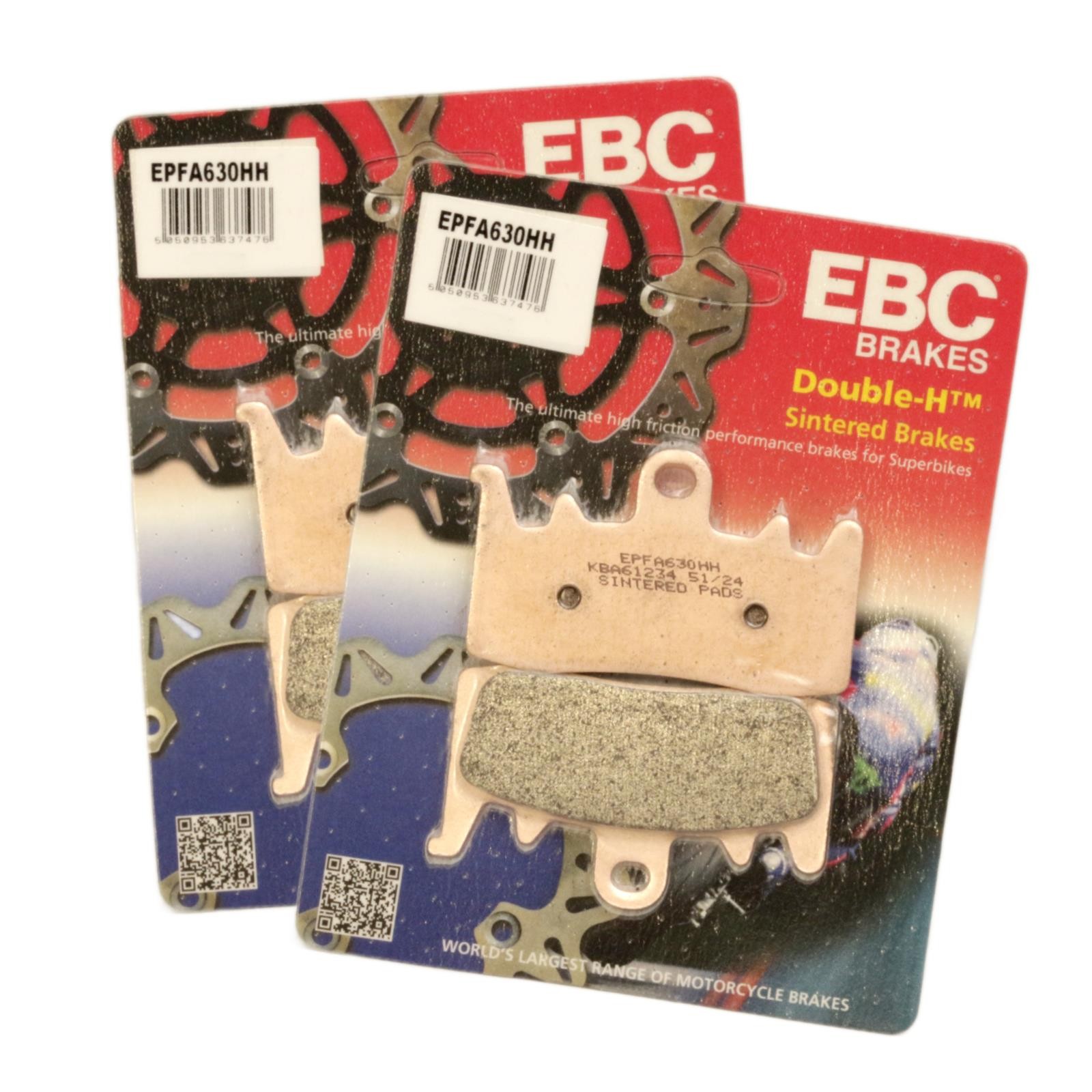 Lusso RC 19-21 – EBC Front EPFA630HHx2 EPFA Brake Pads MV Turismo Veloce 800