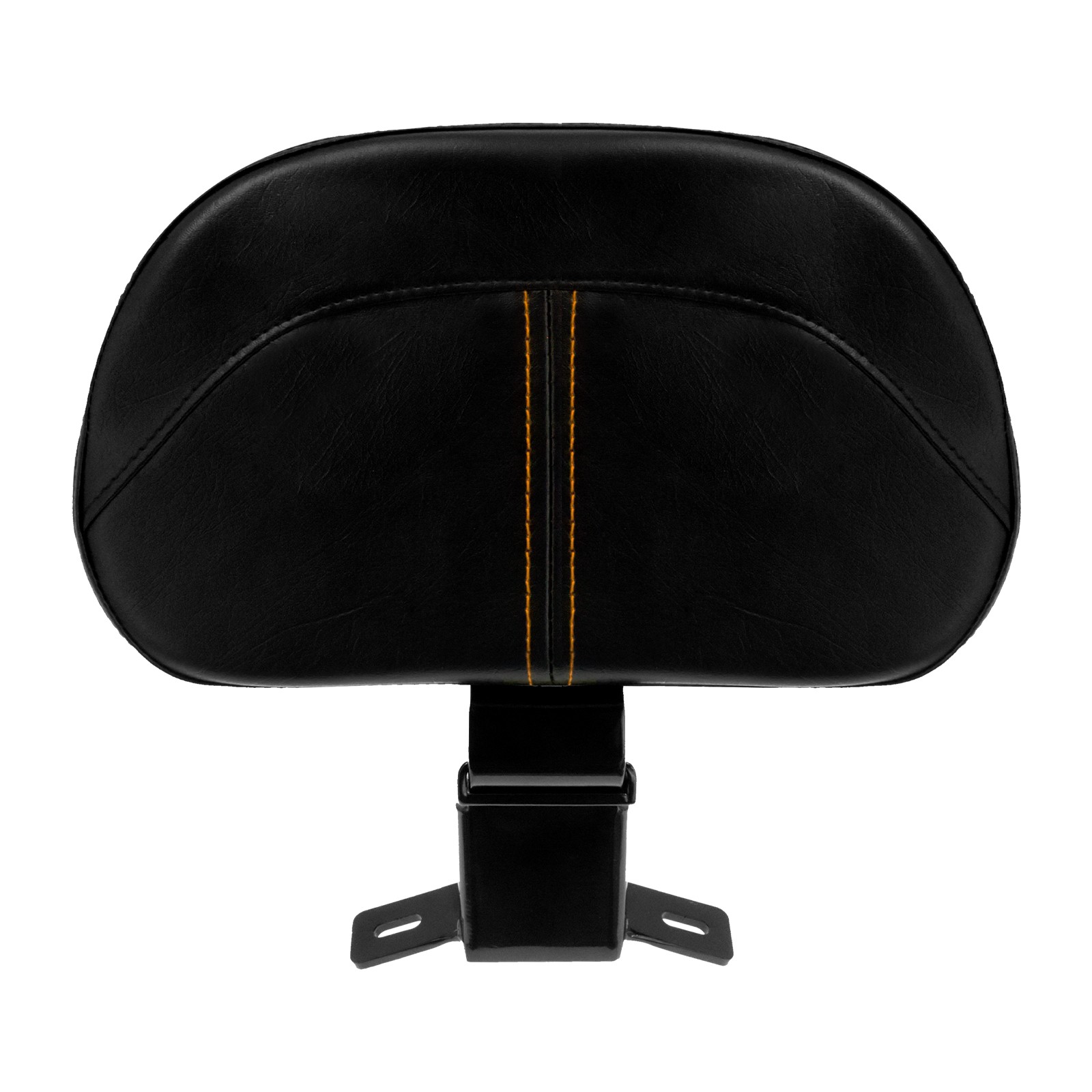 Front Driver Backrest Amber Stitch For Harley Touring Road Electra Glide 09-2023