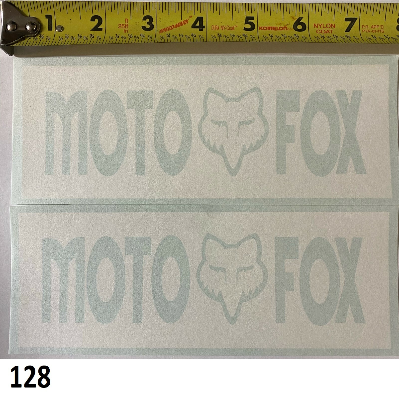Moto X Fox Stencil Set RM RN YZ KX CR 125 250 360 400 500 VMX AHRMA RACE WORKS