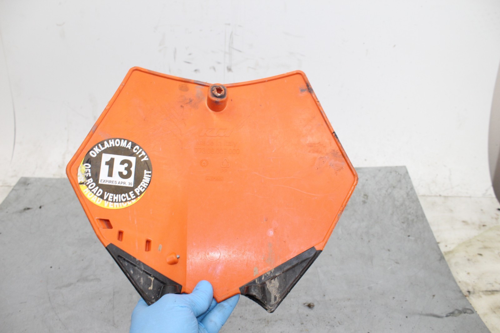 2007 07 KTM SXF SX-F OEM PLASTICS PANELS FENDERS BODY KIT FAIRINGS FAIRING