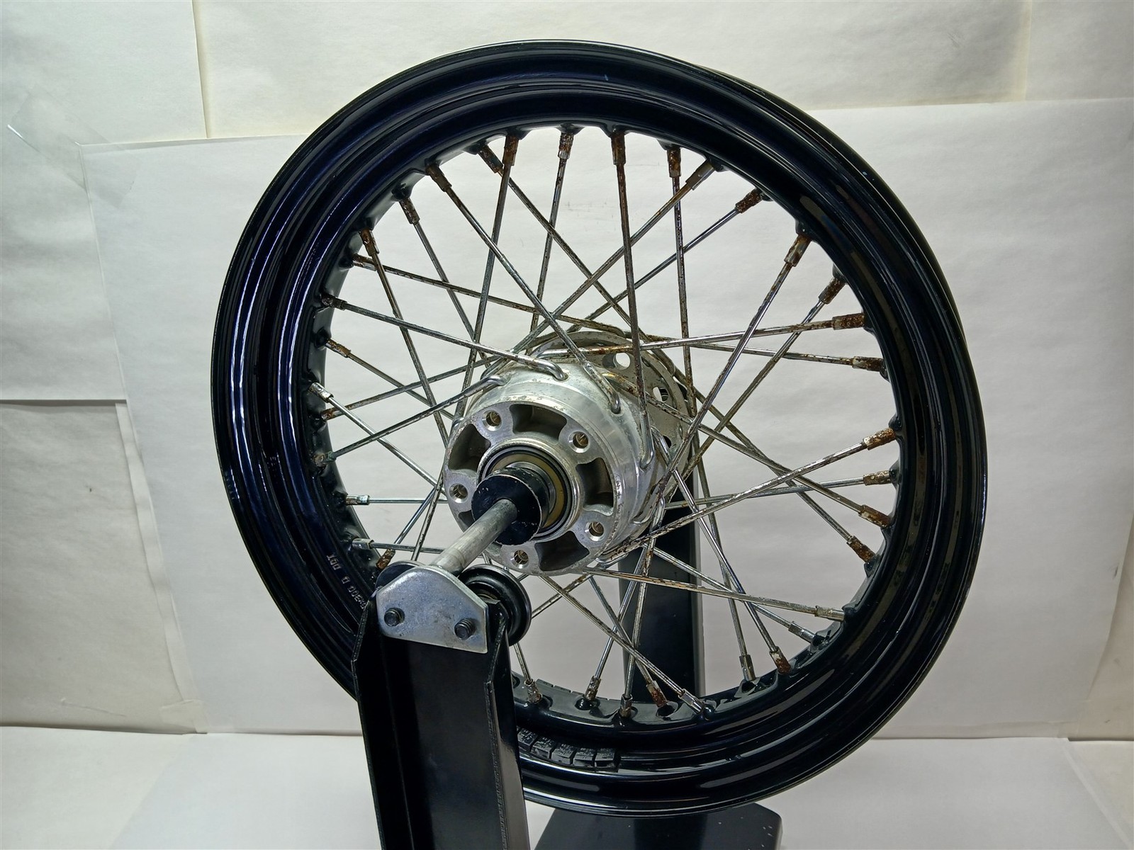 Harley-Davidson 2018-21 Softail Heritage Front Wheel 16×3 25mm Black 43300489
