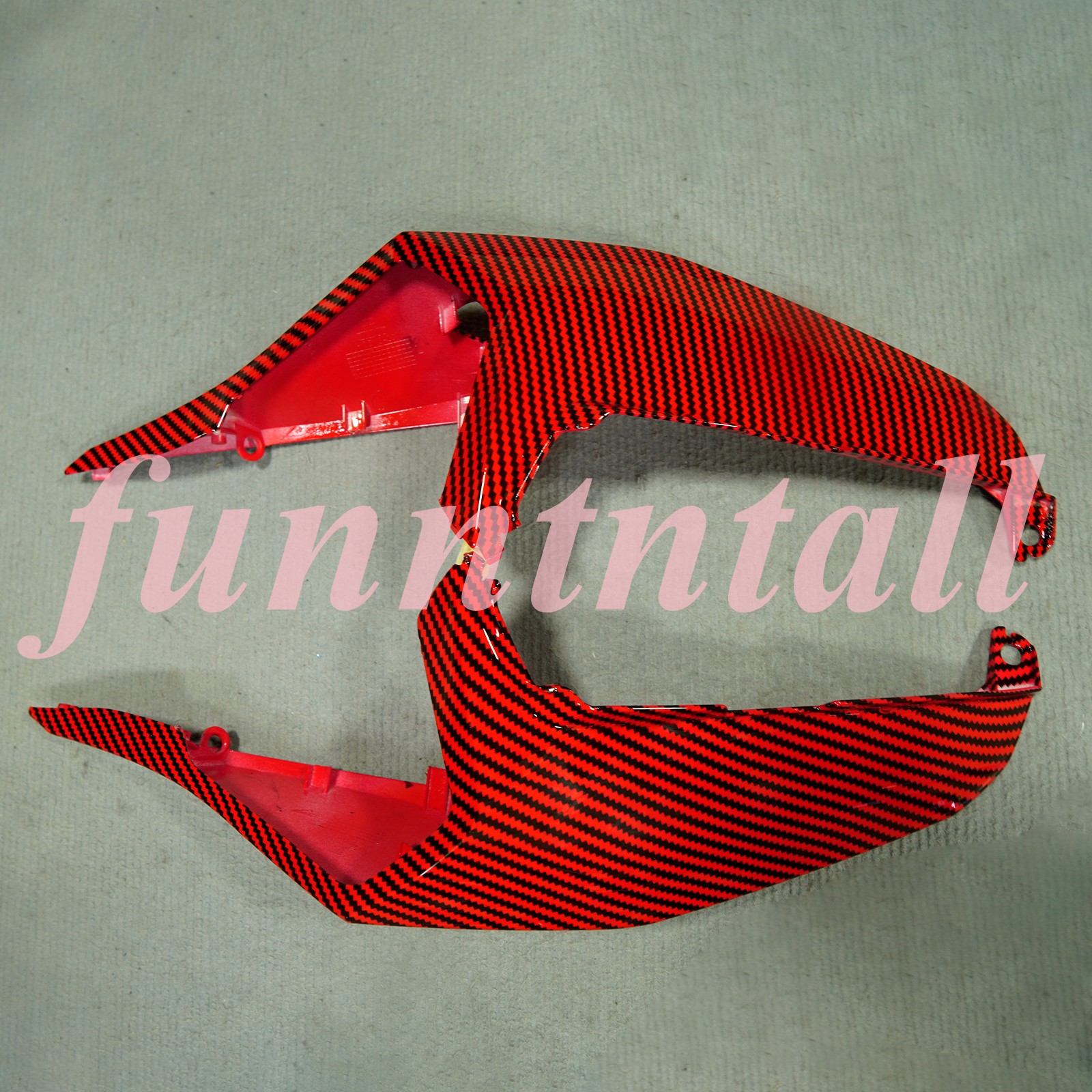 Fairing Kit For Honda CBR400R/ 500R 2024-2025 Red Carbon Fiber Pattern ABS Body
