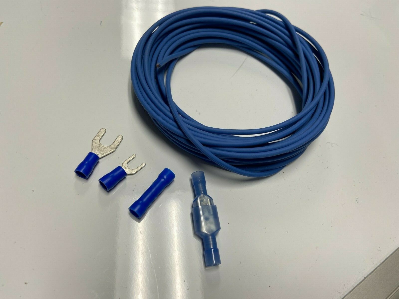 20′ Blue Amp Remote Turn on Wire 16ga AWG SAE-J1128 RATED