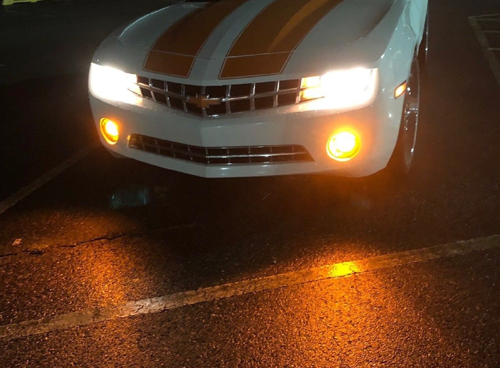 Halogen H11 55W Orange Amber Two Bulbs Headlight High Beam Replacement Stock Fit