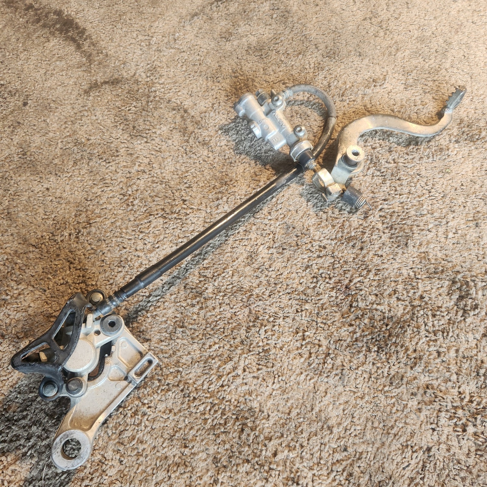 2007 – 2023 Honda CRF150R CRF150RB REAR BRAKE CALIPER & MASTER CYLINDER GENUINE