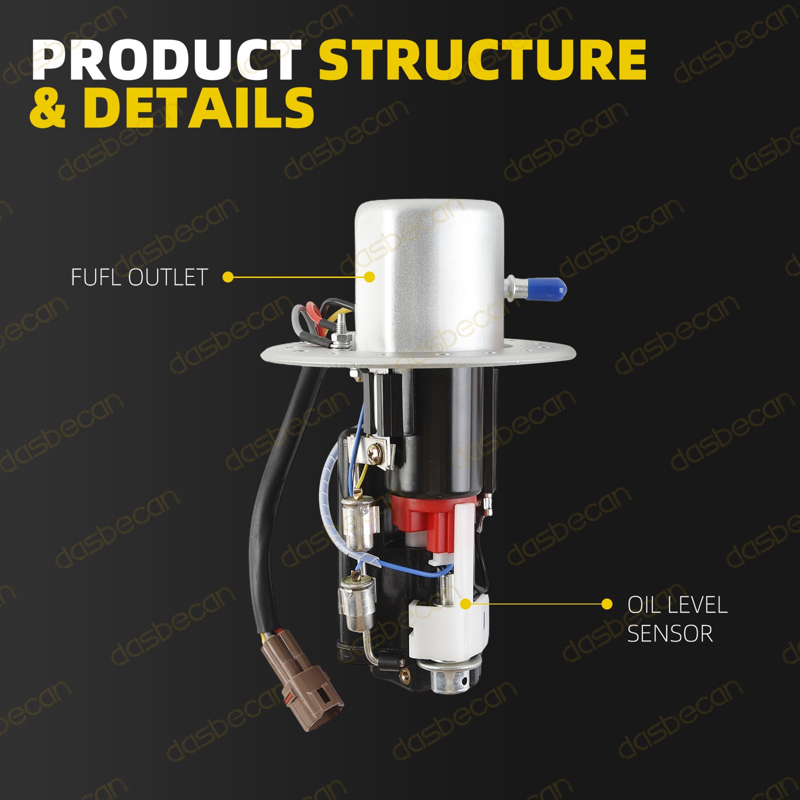 Fuel Pump Assy For Suzuki GSXR600 GSXR750 GSXR1000 2000-2003 15100-35FV0