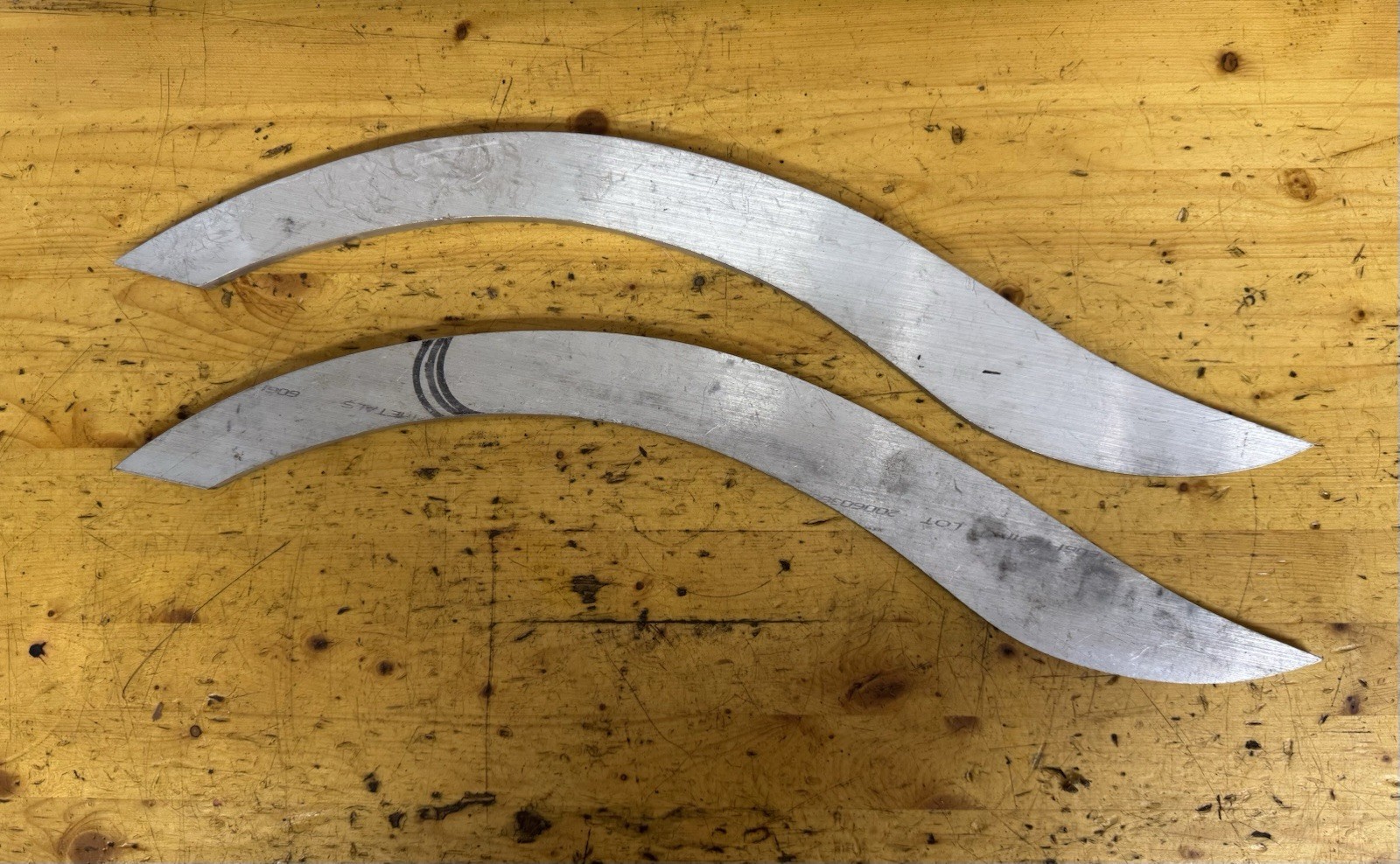 Harley-Davidson Shovelhead Smooth Custom Aluminum Fender Struts