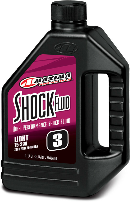 Maxima Racing Oil Motorcycle Suspension Light Shock Fluid/Oil 3W 1 Qt 58901L