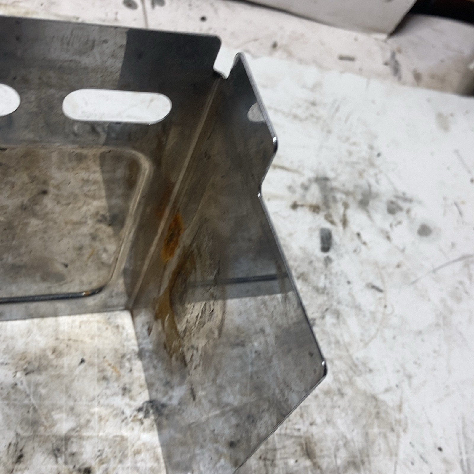 Harley 91-95 Dyna 82-99 XL Sportster OEM Chrome Battery Side and Black Top Cover