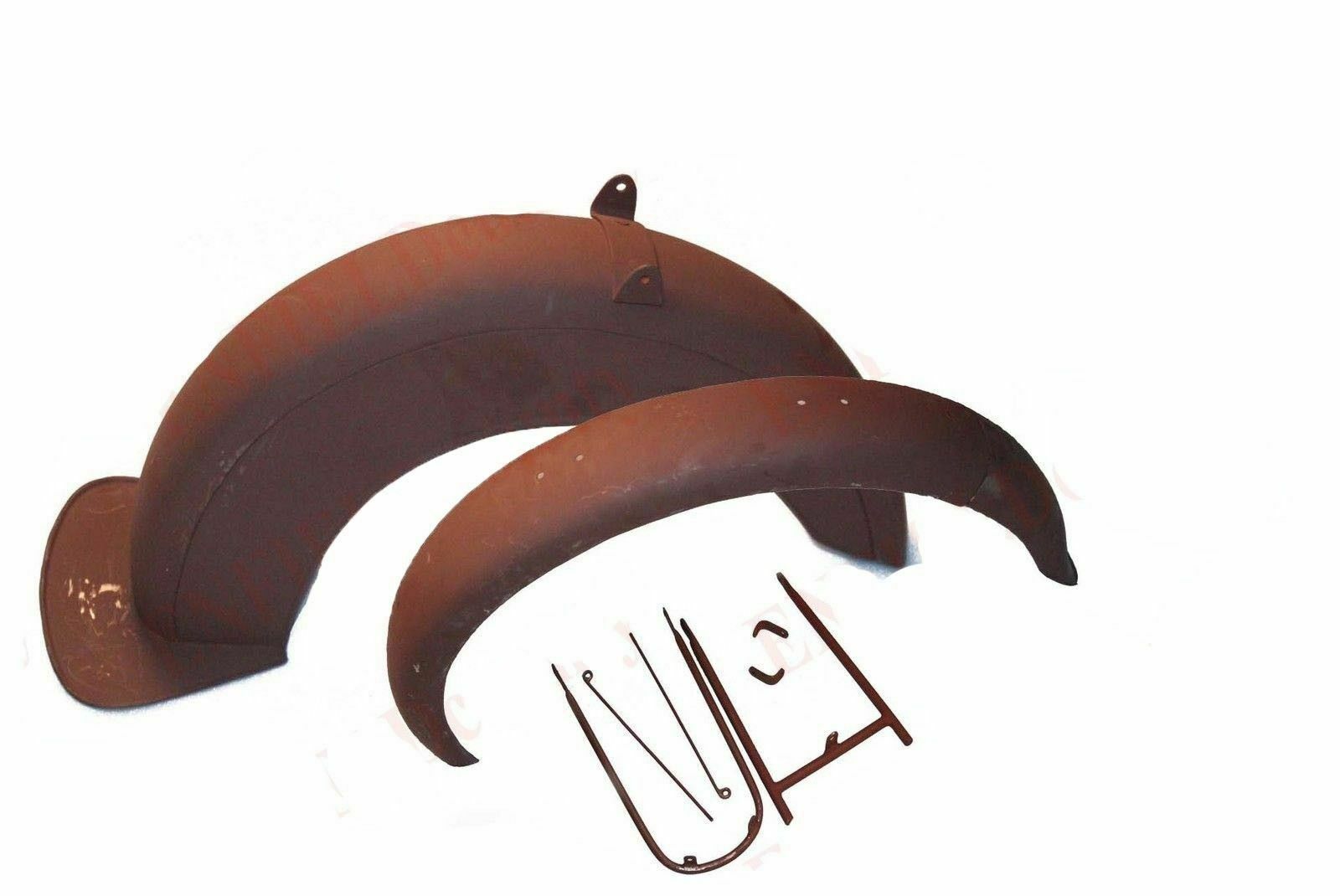 Front and Rear Mudguard Set With Stays 500cc 1930 M7 M8 M9 Lion Sunbeam