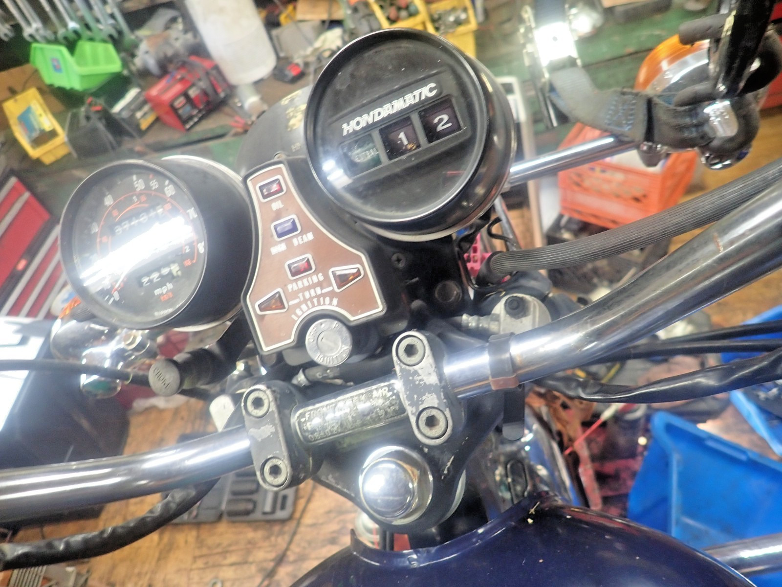 1982 Honda CM 450A Automatic Left Side Cover/Panel