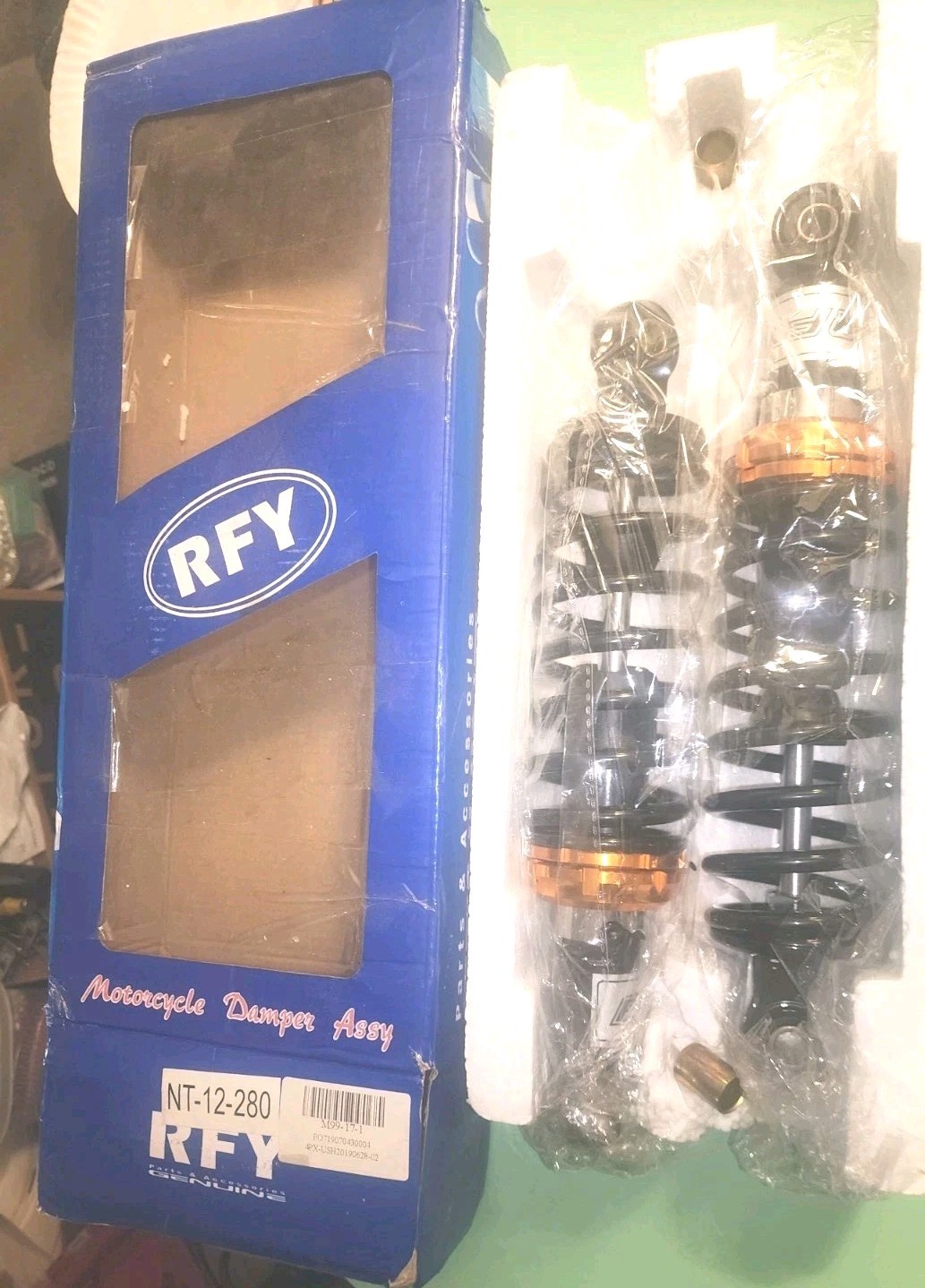 RFY Motorcycle Damper Shock Absorber NT-12-280 brand New $75 Please Mack Offer