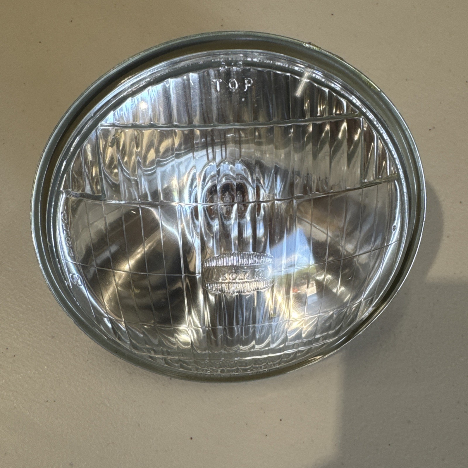 NOS OEM Genuine Yamaha Head Lamp Lens Assembly 6V RS100 DT175 443-84120-61-00