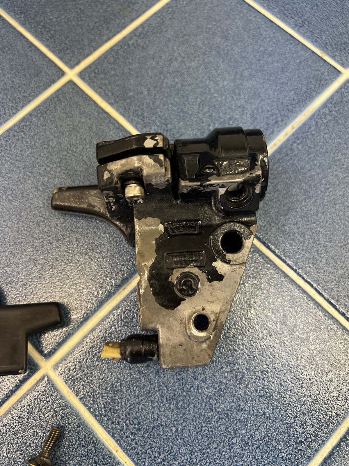 BMW Airhead Right Throttle Perch Front Brake Magura Lever R65 R80 R100 1982-1984