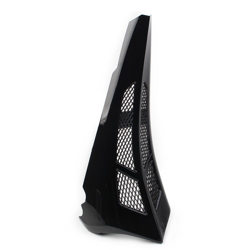 1* Black Stretched Tall Chin Spoiler Scoop For Harley Street Road Glide 14-22