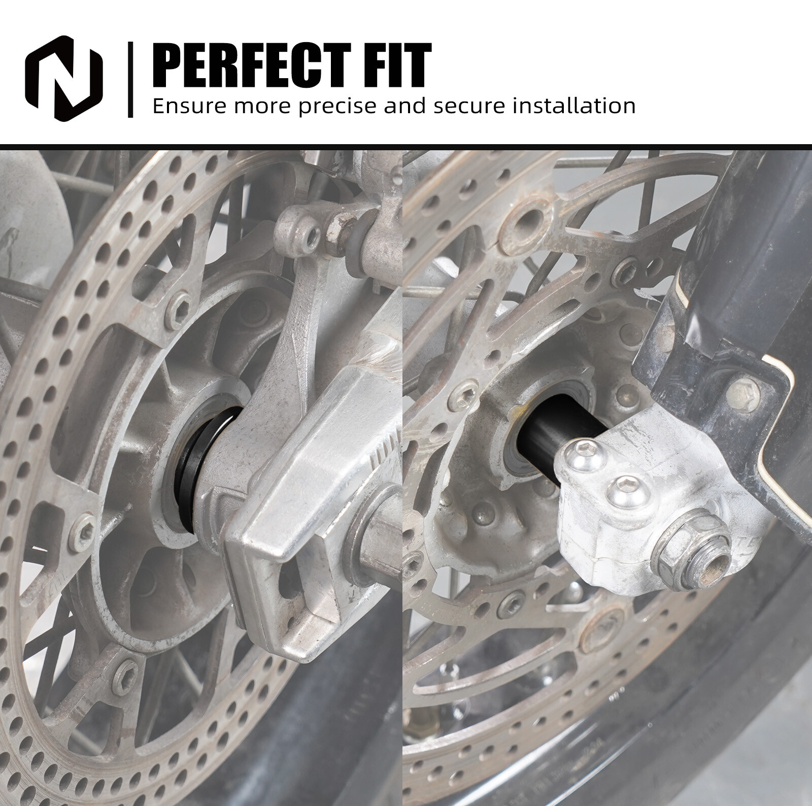 NICECNC Front and Rear Wheel Spacers Set For Suzuki DRZ400 E S SM 2000 2001-2024