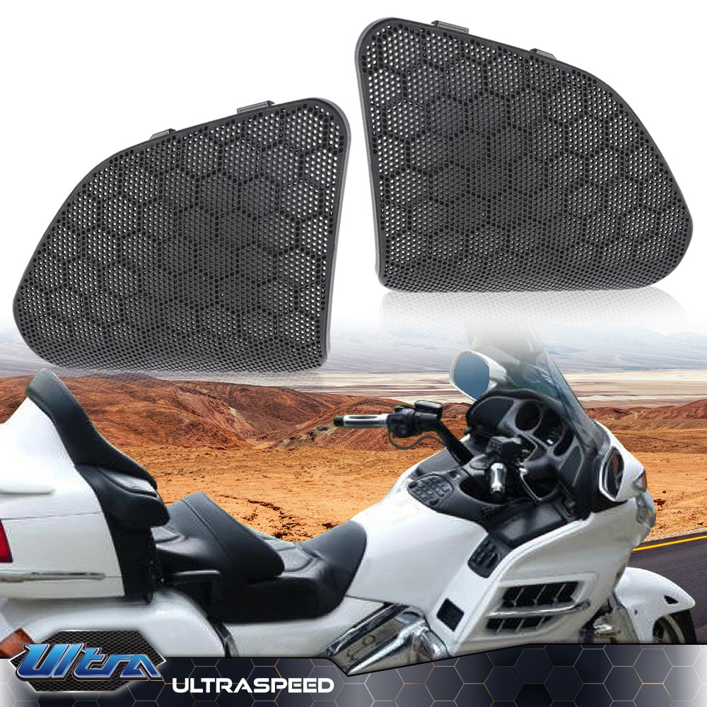 Fit For 2001-2005 Honda GL1800/A Goldwing Front Speaker Covers Left+Right Side