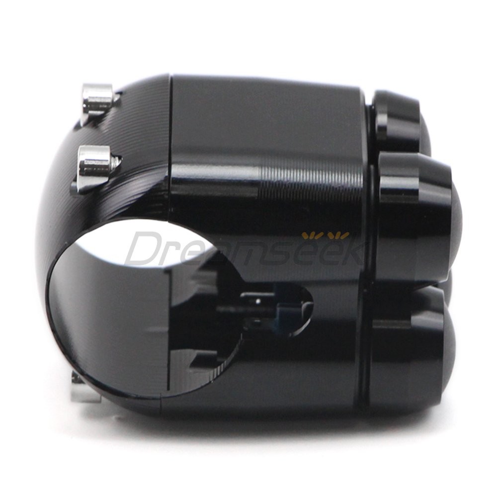 1” Handlebar Switch Control 4-Button for Bobber Chopper Motorcycle Light Button