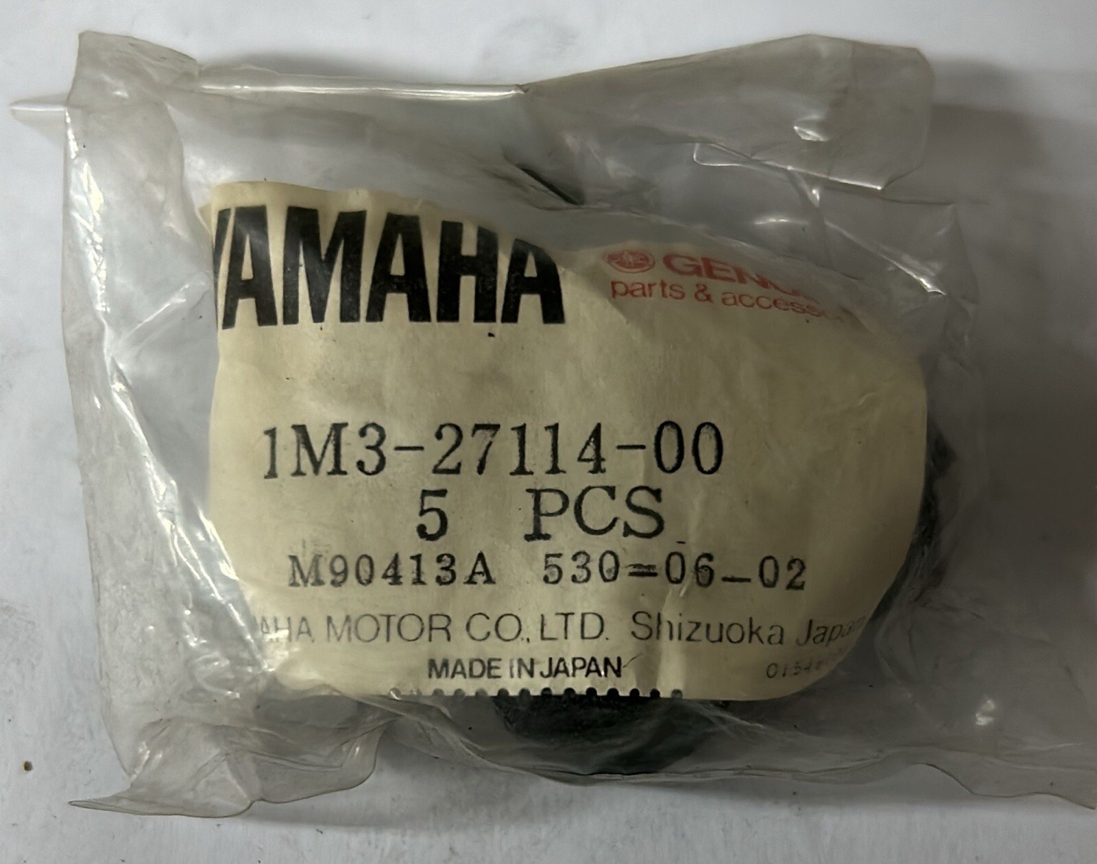 YAMAHA YA6 MJ2 LS2 C5S YJ2 Main Stand Stopper Rubber 1M3-27114-00 X5 PC N.O.S