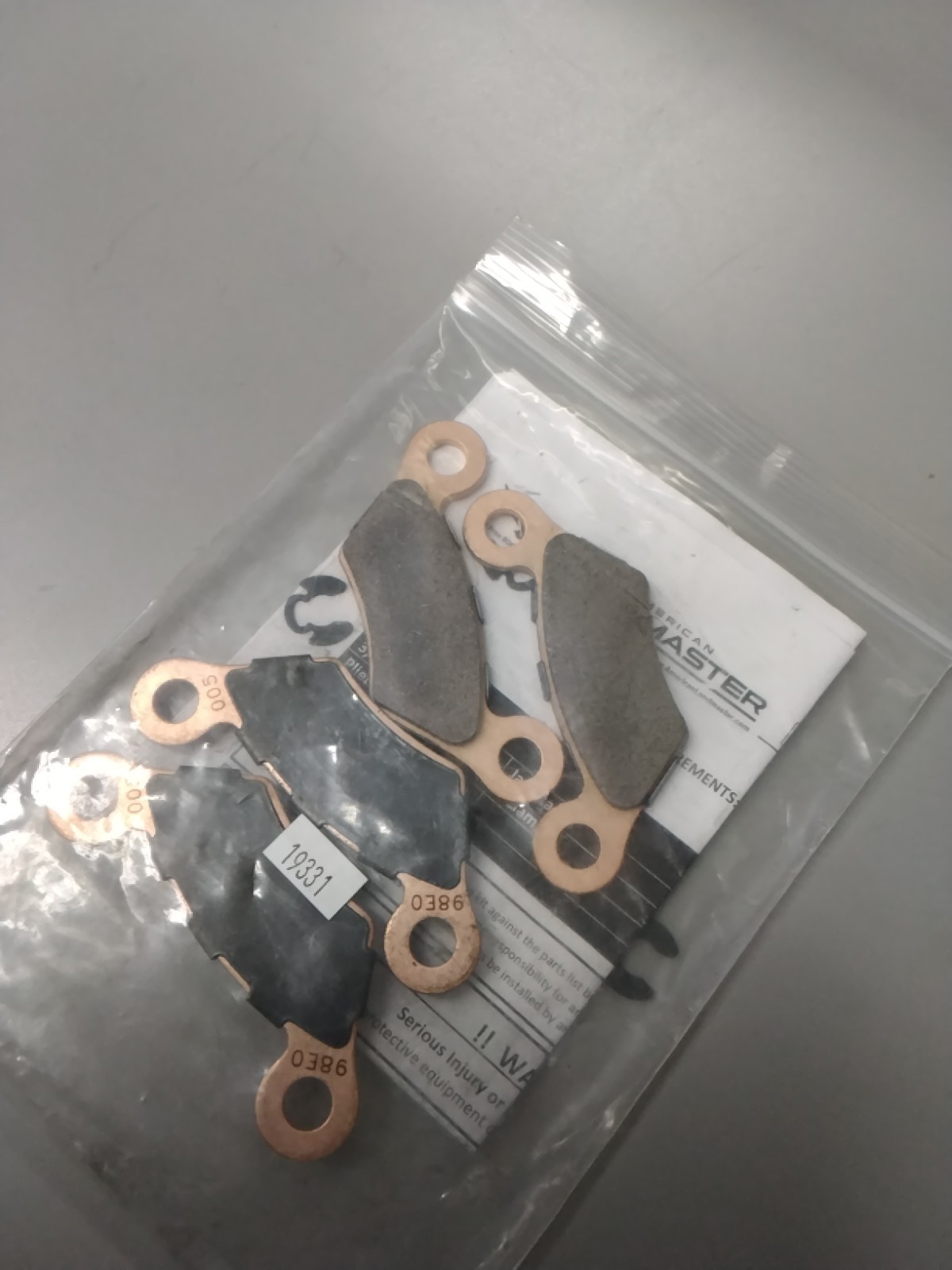 AMERICAN LANDMASTER Brake Pads Service Kit (Set for 2 wheels F/R) – 19331-R