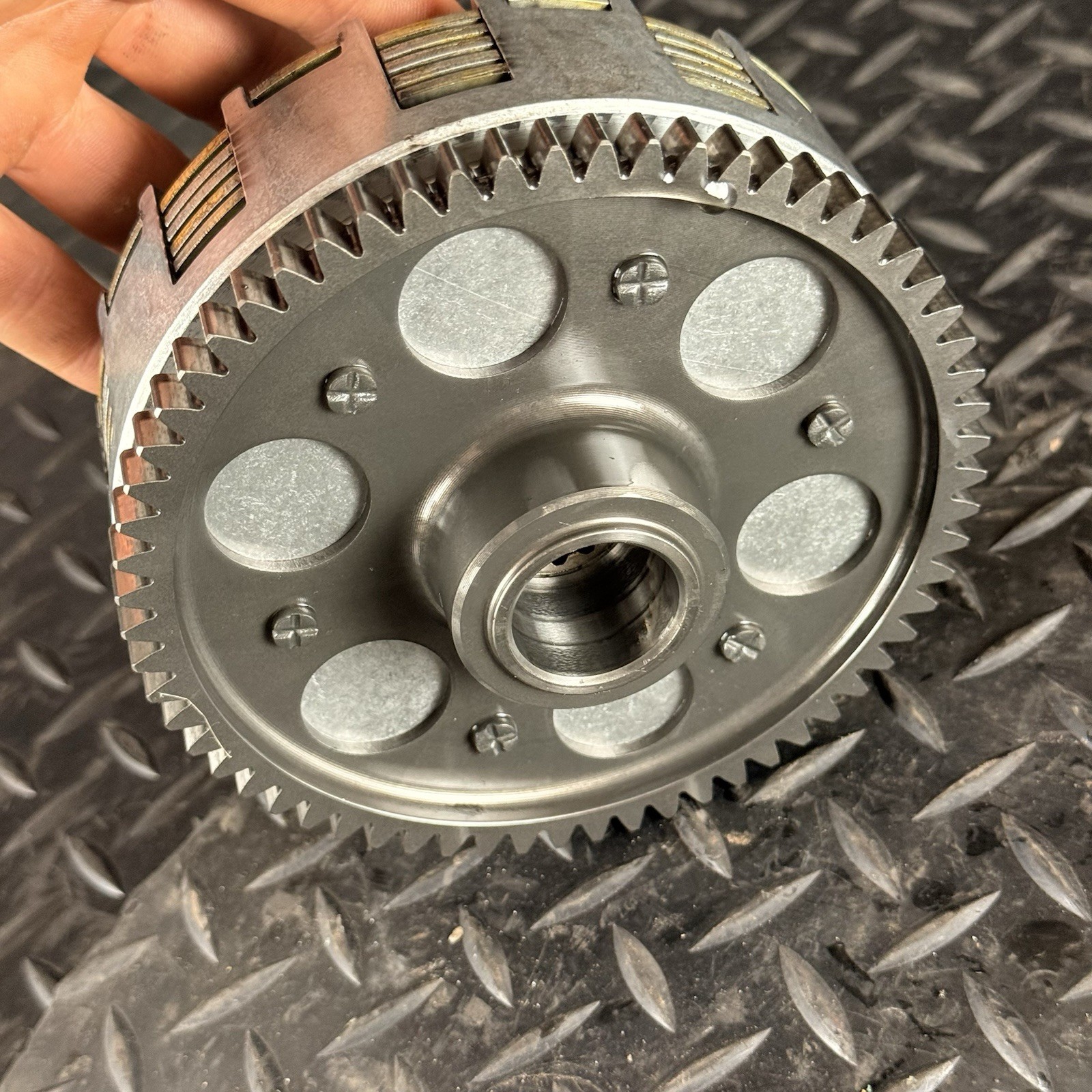 ♻️ APRILIA RS 125 2T ROTAX 122 – CLUTCH BASKET
