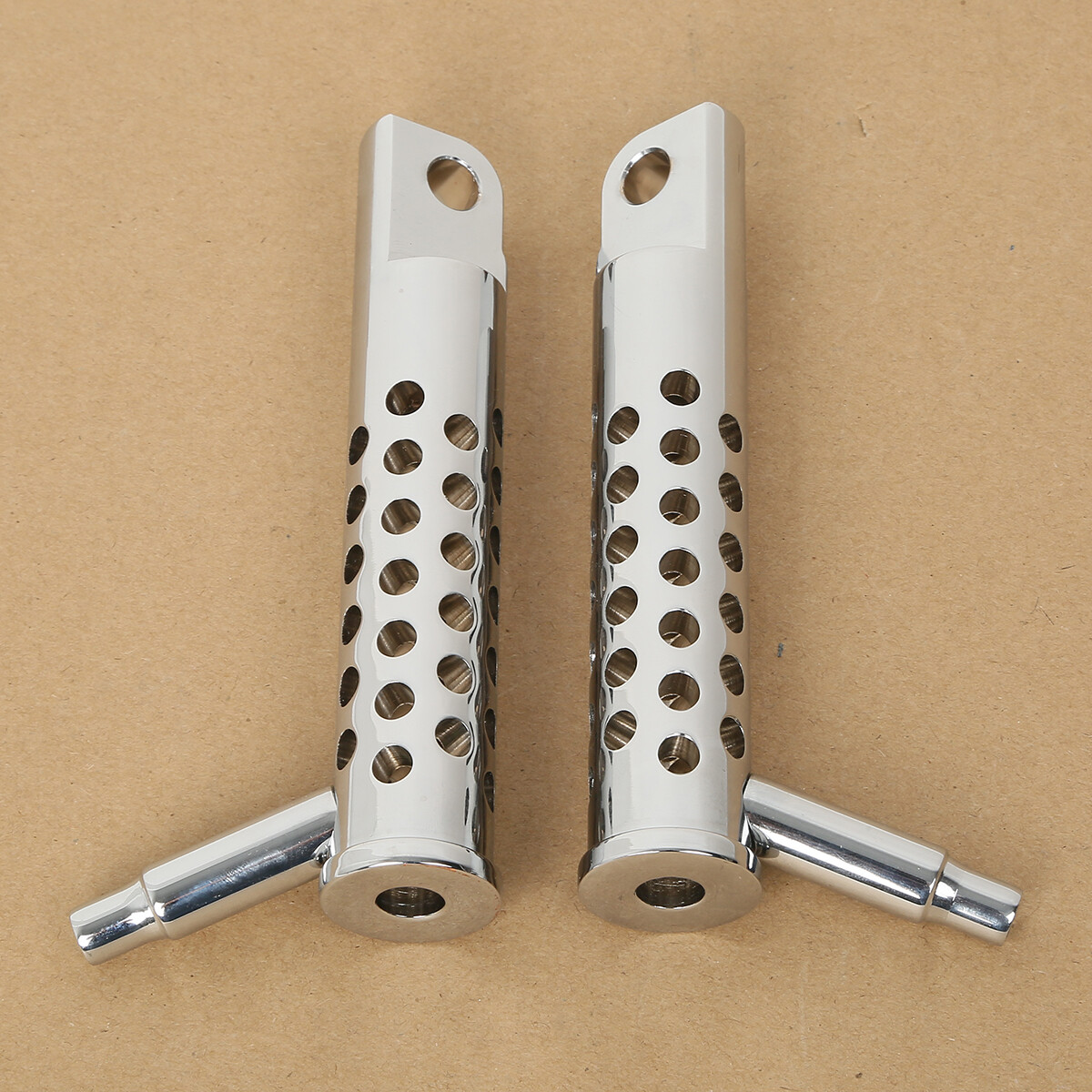 45° Silence Drilled Foot Pegs Fit For Harley Sportster XL883 XL1200 2011-2022