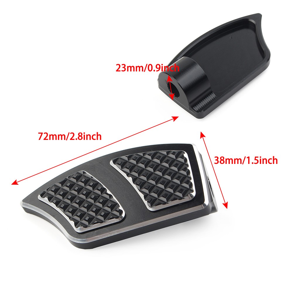 1x Fit For Harley Touring Glide Softail Chrome Shifter Toe Shift Peg Pedal