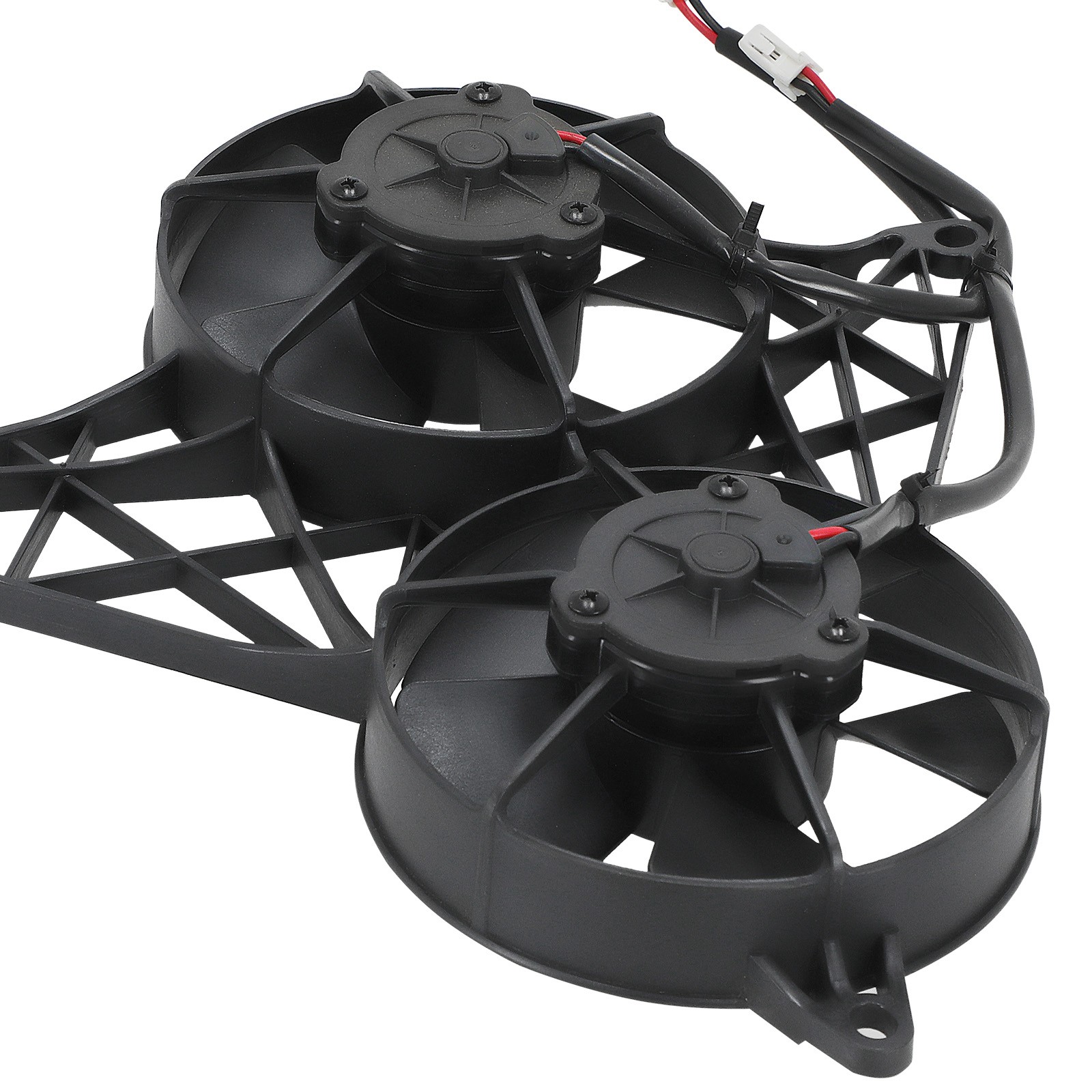 Radiator Cooling Fan with Bracket for Harley V-ROD/VRSC/VRSCDX 30103041 26724-04
