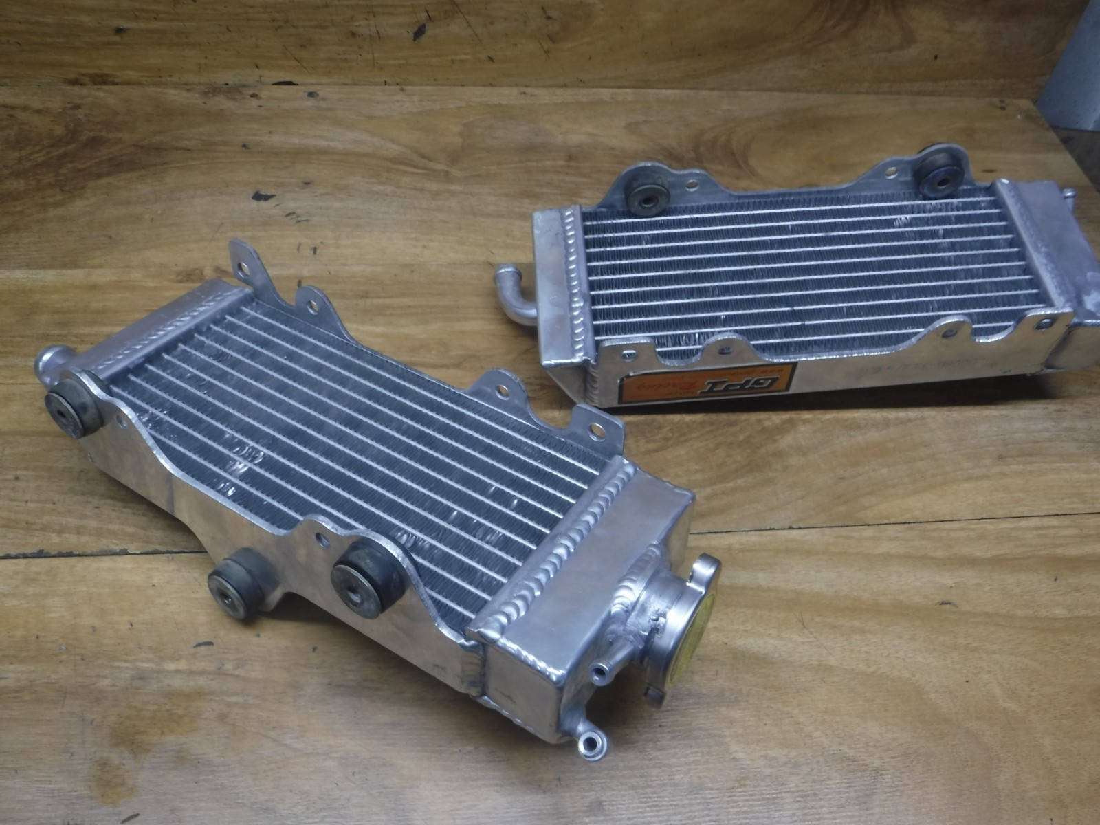 1993-1995 Yamaha YZ125 YZ 125 GPI Racing Aluminum Radiator Pair 4EW-1240A-01-00