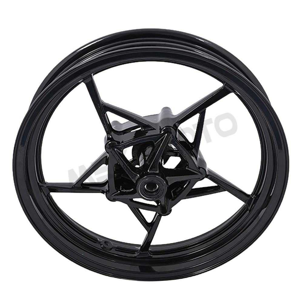 Painted Black Front Wheel Rim Fits Kawasaki Z400 EX400 Ninja 400 ABS 2018-2023