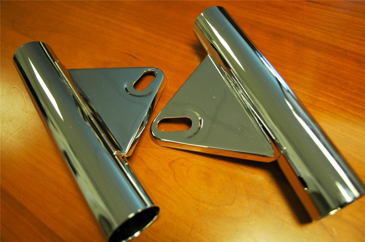 Norton Commando Chrome Headlight Brackets 1969-1975