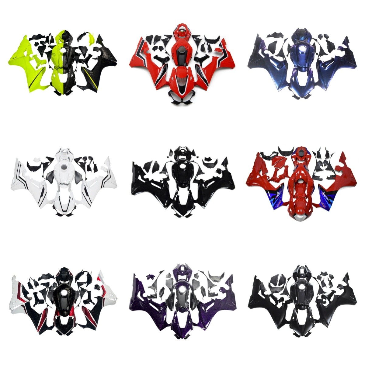 Injection Fairings Kit For Honda CBR1000RR 2017 2018 2019 2021 Plastics Bodywork