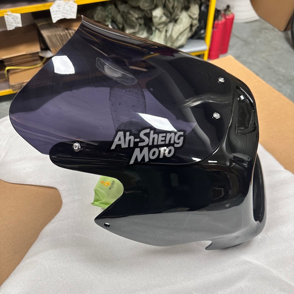 Front Upper Nose Headlight Fairing Cover Windshield For KAWASAKI ZRX1100 ZRX1200