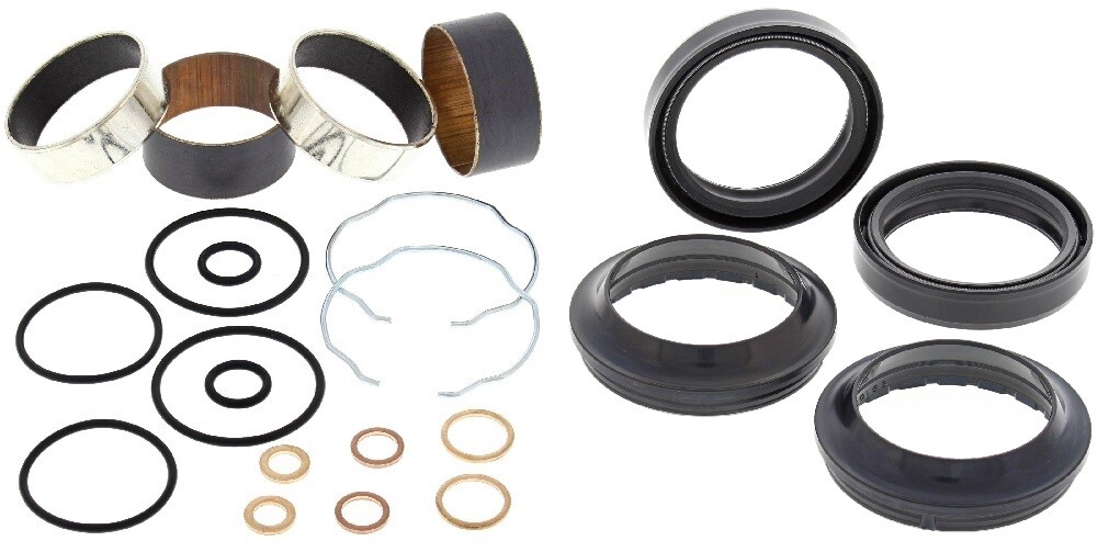 FORK BUSHING DUST OIL SEAL REBUILD KIT HONDA CBR1000RR 2004-07 CBR1100XX 1997-98