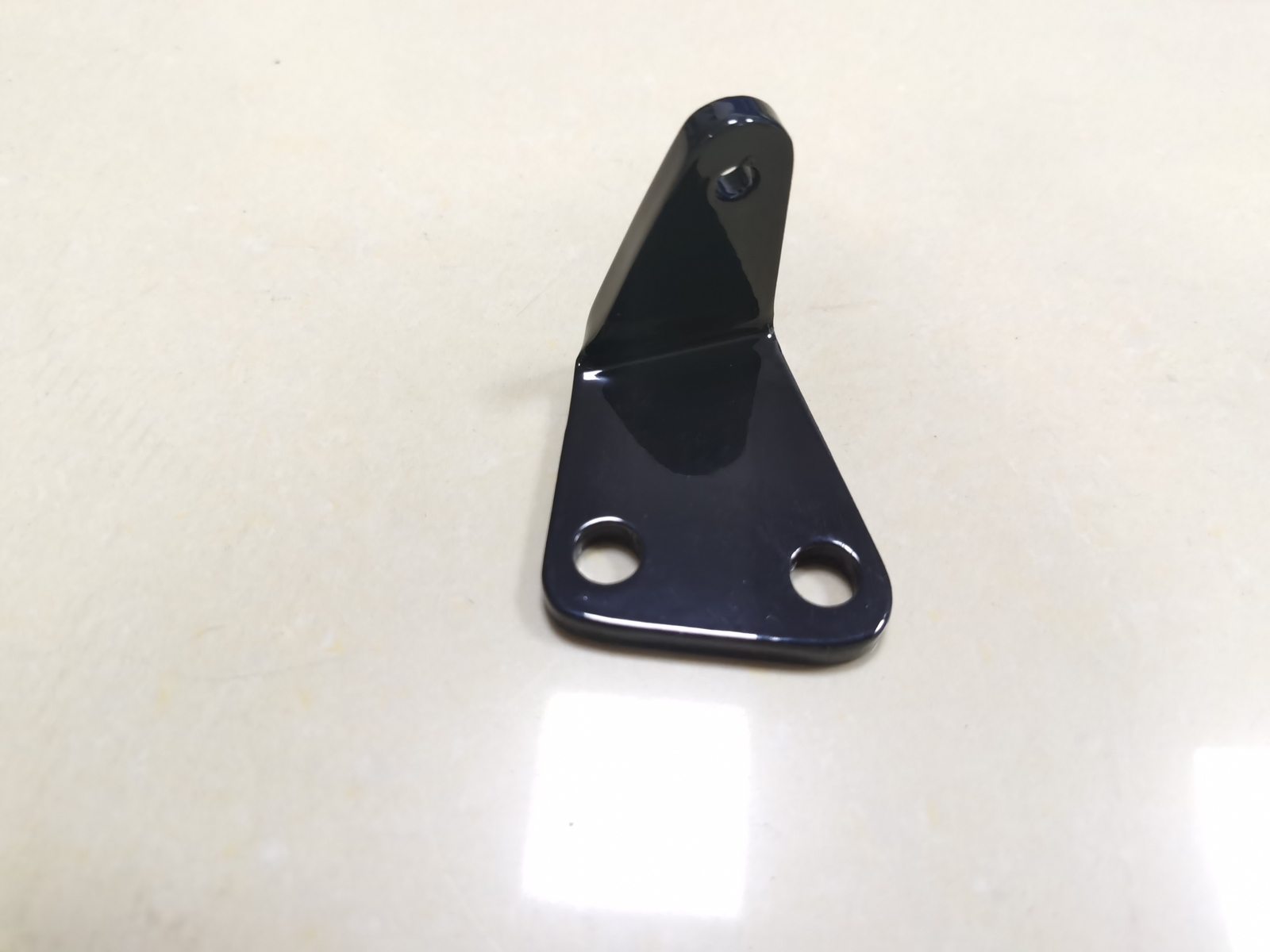 Black Metal Rear Belt Guard Bracket Fit for Harley Dyna Fat Street Bob FXDB FXDF