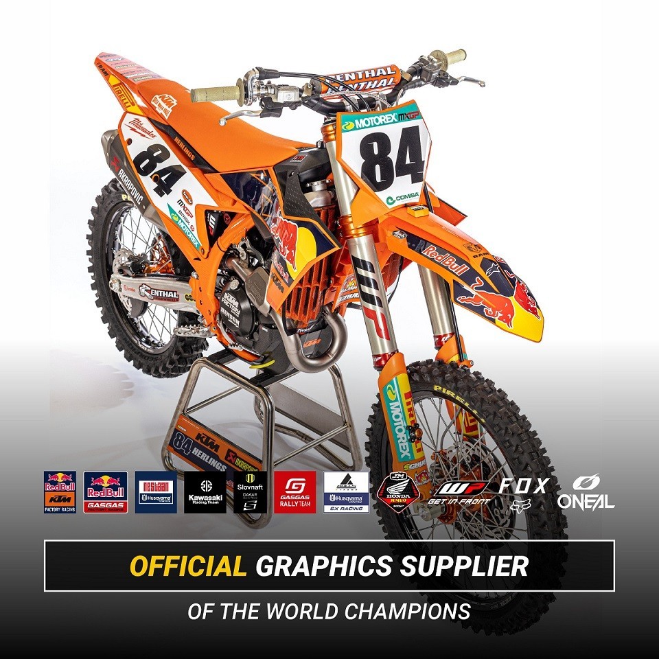 Yamaha YZ450F YZ250F WR450F WR250F Graphics decals stickers