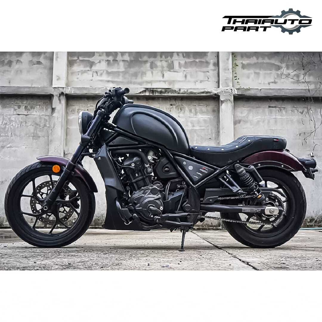 FOR HONDA REBEL CMX 1100 2020-24 UNDER FAIRING BELLY PAN W/CRASHBAR MATTE BLACK