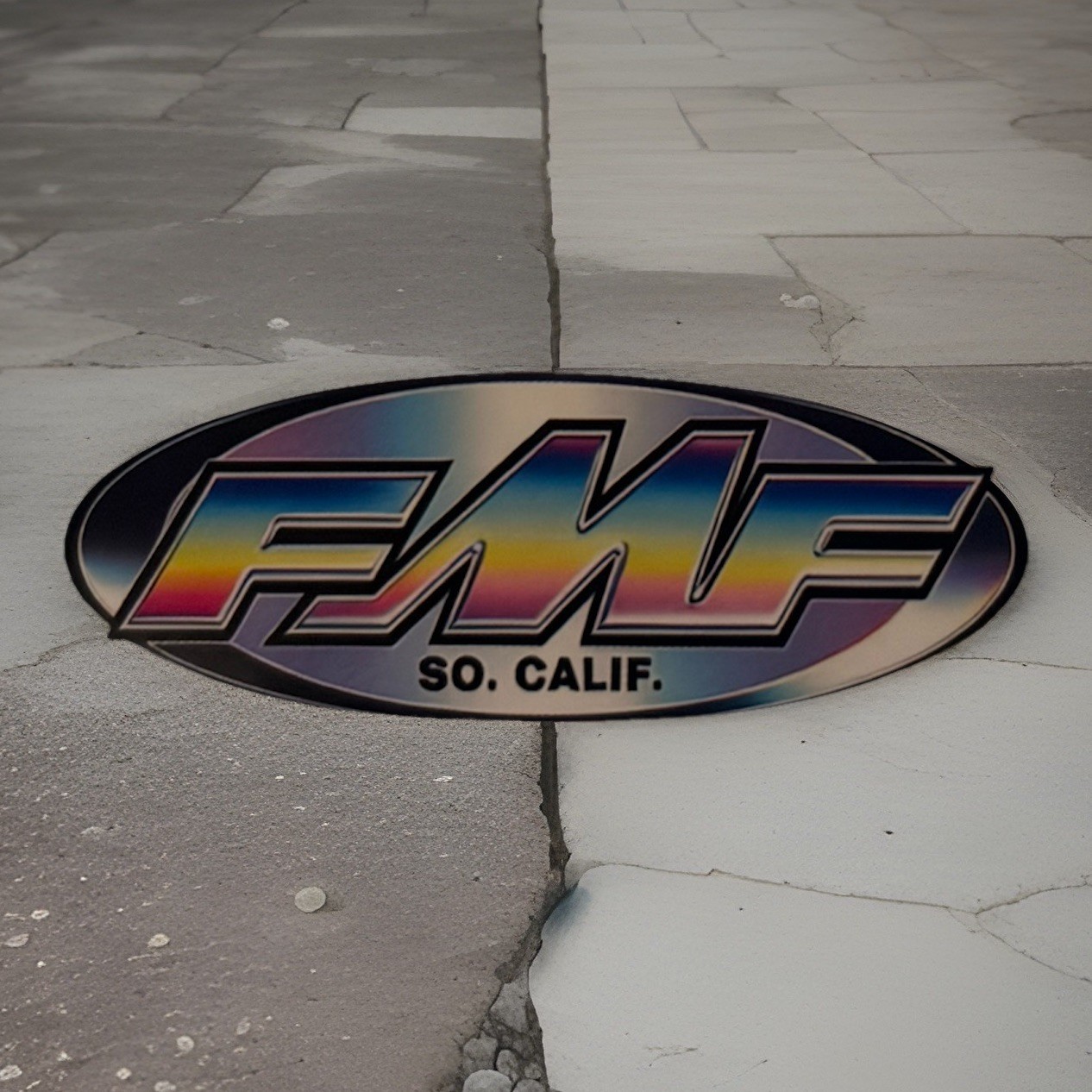 FMF So Calif Decal. Approx Size: 2.50”X 1”inch *Glossy* Free Ship W/Tracking!