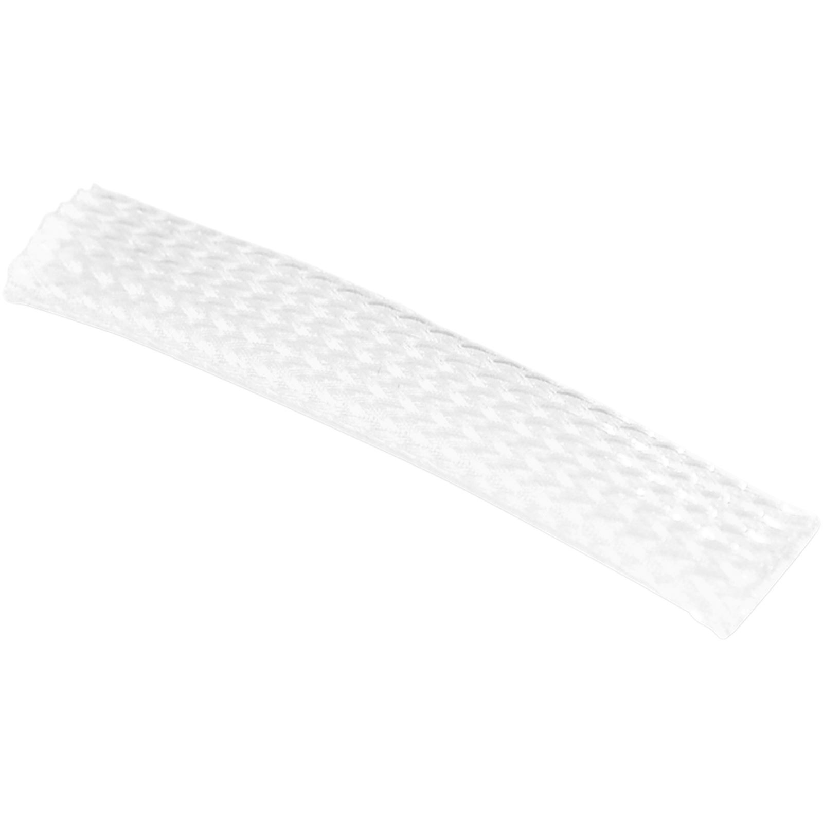 Namz Braided Flex Sleeving – White 10′ NBFS-WH