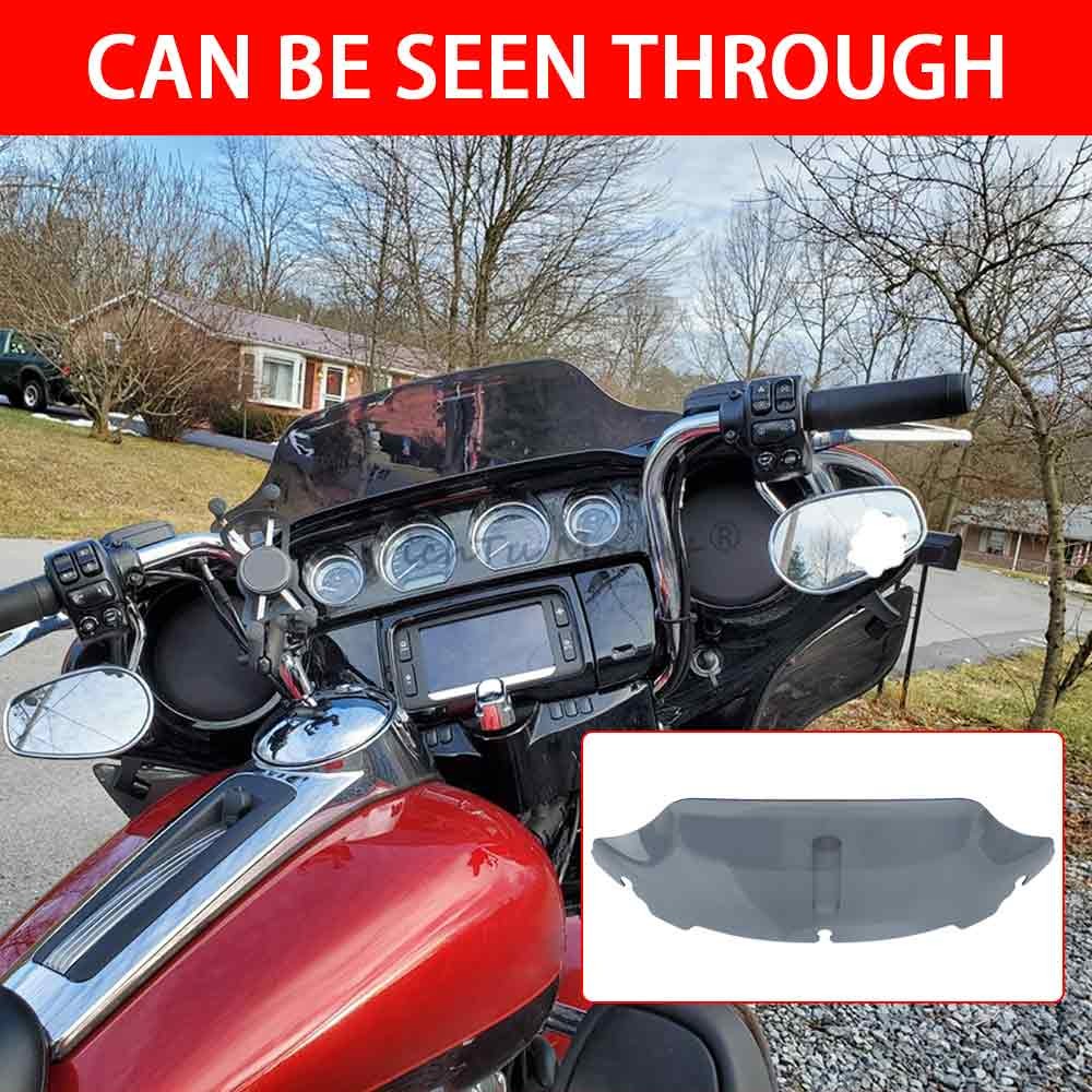 7″ Smoke Windscreen Windshield For Harley Street Glide Electra Glide 2014-2024