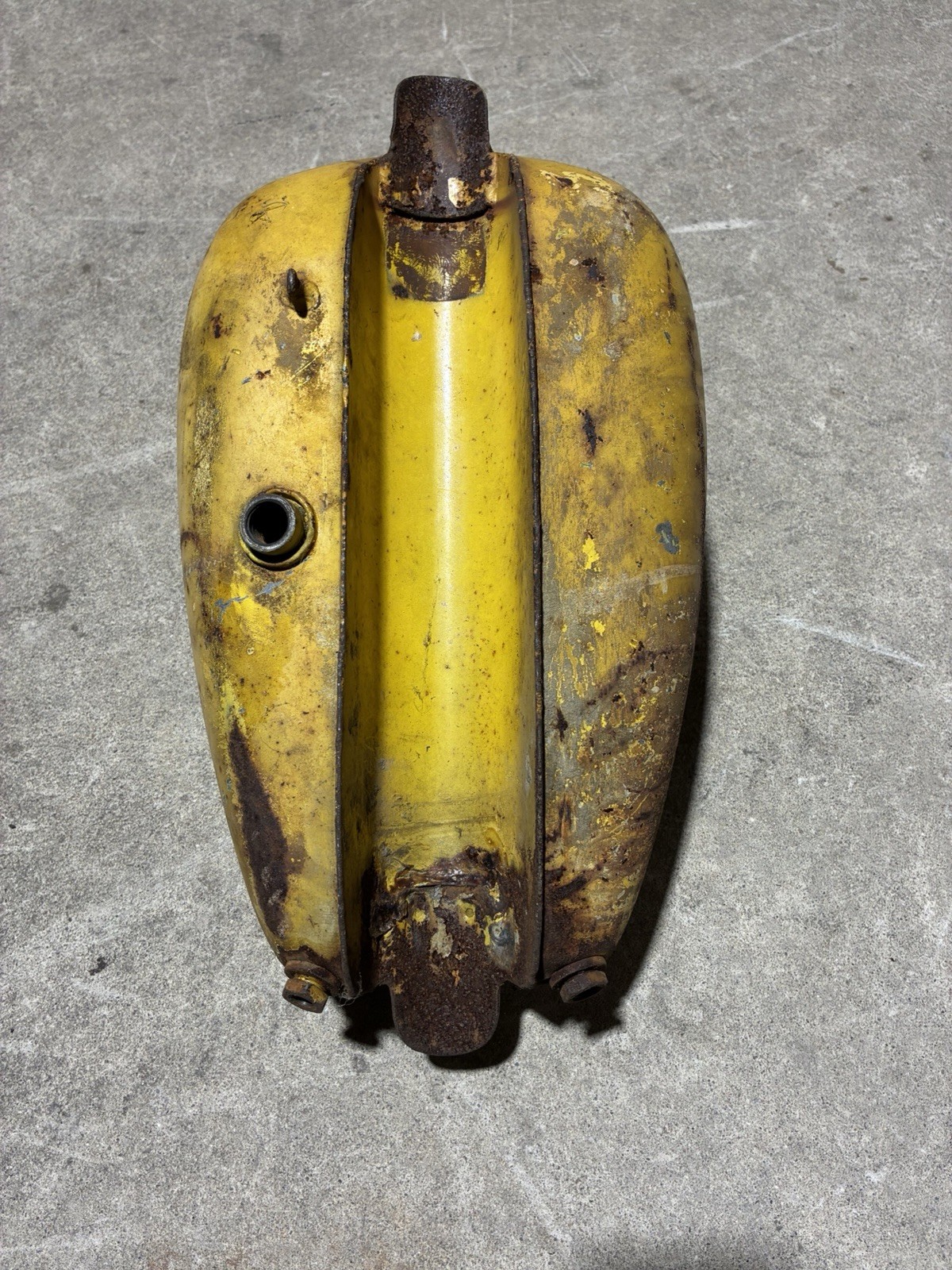 Vintage Wassell Chopper Frisco Old School Gas Fuel Tank 60s 70s Wall Art